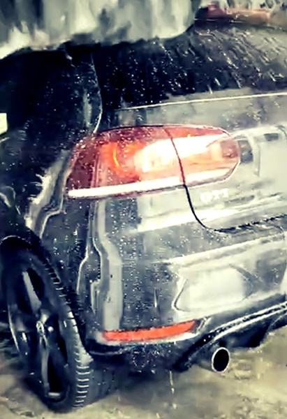Tunnel de lavage auto